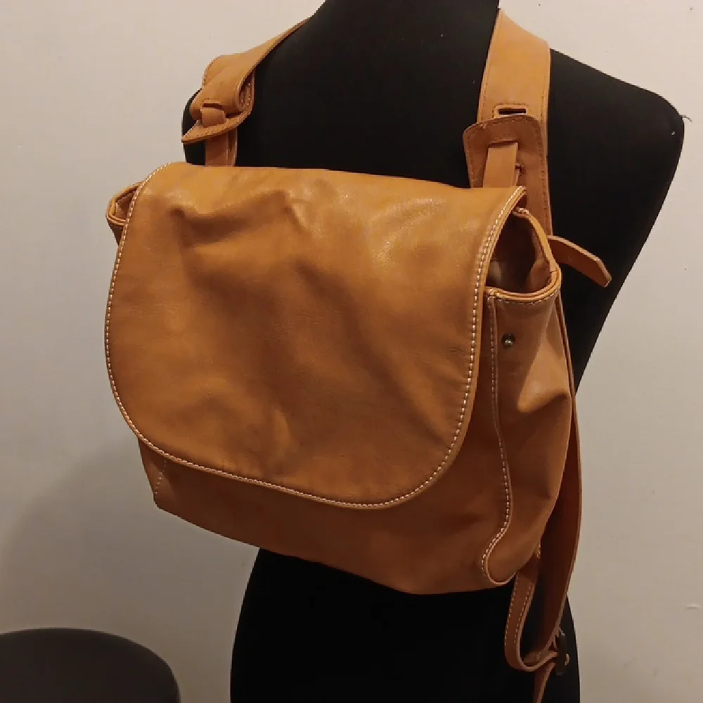 Backpack with Slouchy Design - Picture 1 of 9